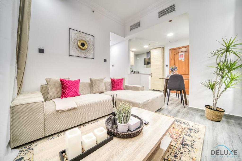 هتل اُپولنت 1بی آر ات منچستر تاور دبی مارینا بای دلاکس هالیدی هومز - Opulent 1BR at Manchester Tower Dubai Marina by Deluxe Holiday Homes