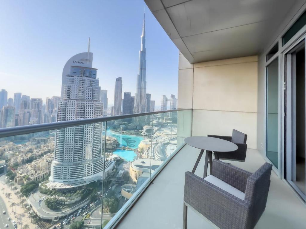 هتل 2 بد روم آپارتمان ات آدرس ریزدانس فونتن ویوز - 2 bedroom apartment at Address Residence Fountain Views