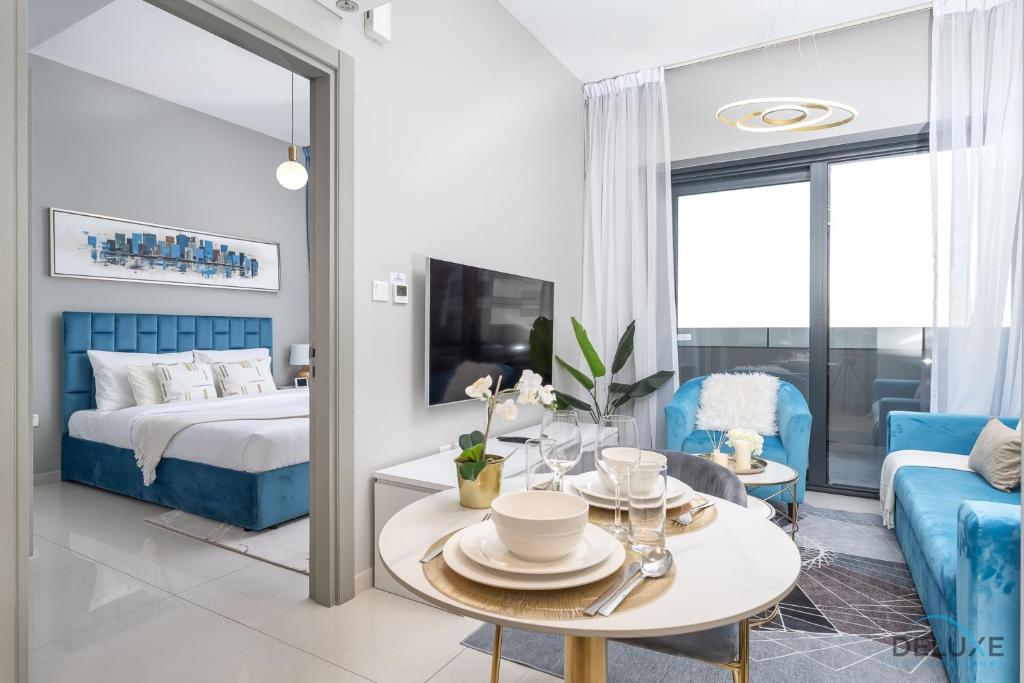 هتل هوملی 1 بی آر ات دامک زاده تاور بیزنس بی با دیلاکس هالی دی هومز - Homely 1BR at DAMAC Zada Tower Business Bay by Deluxe Holiday Homes