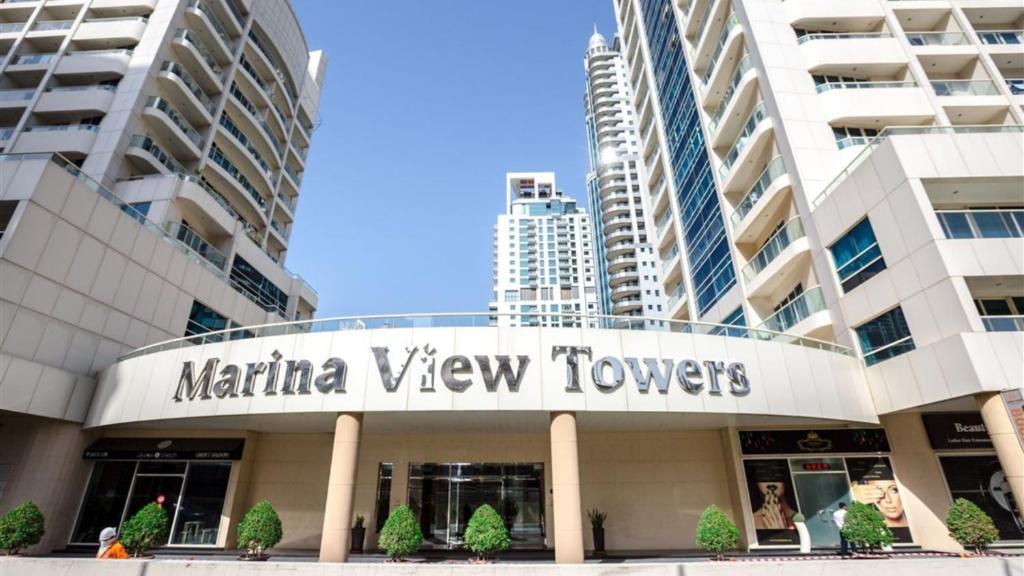 هتل مارینا ویو ریتریت-۱BR-واترساید هیوِن-دبی مارینا - Marina View Retreat-1BR-Waterside Haven-Dubai Marina