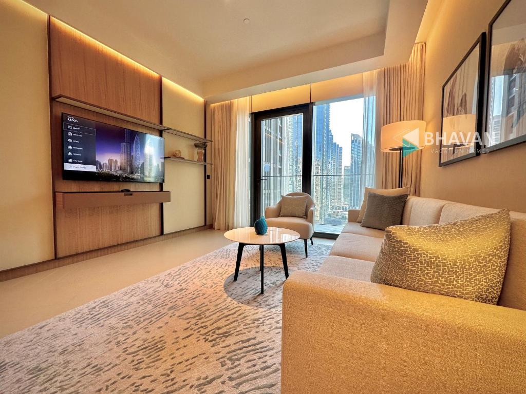 هتل لاکچری 2 بی آر آپارتمان در داون تاون بای باوان وکیشن هومز - Luxury 2BR Apartment in Downtown by Bhavan Vacation Homes