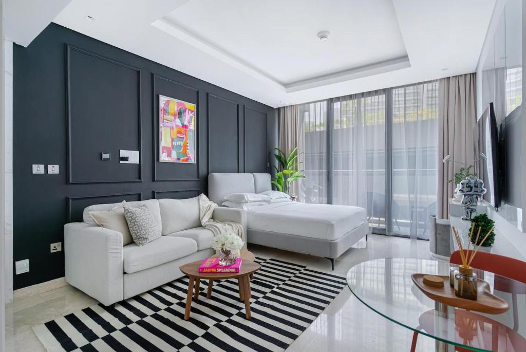 هتل لاکسوریس فلت 3مین تو برج خلیفه اسلیپس 3! - Luxurious Flat 3min To Burj Khalifasleeps 3!