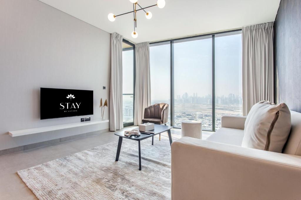 هتل استی بای لاتینم لاکچری 1BR هالیدی هوم WG2602 نیار برج خلیفه - STAY BY LATINEM Luxury 1BR Holiday Home WG2602 near Burj Khalifa