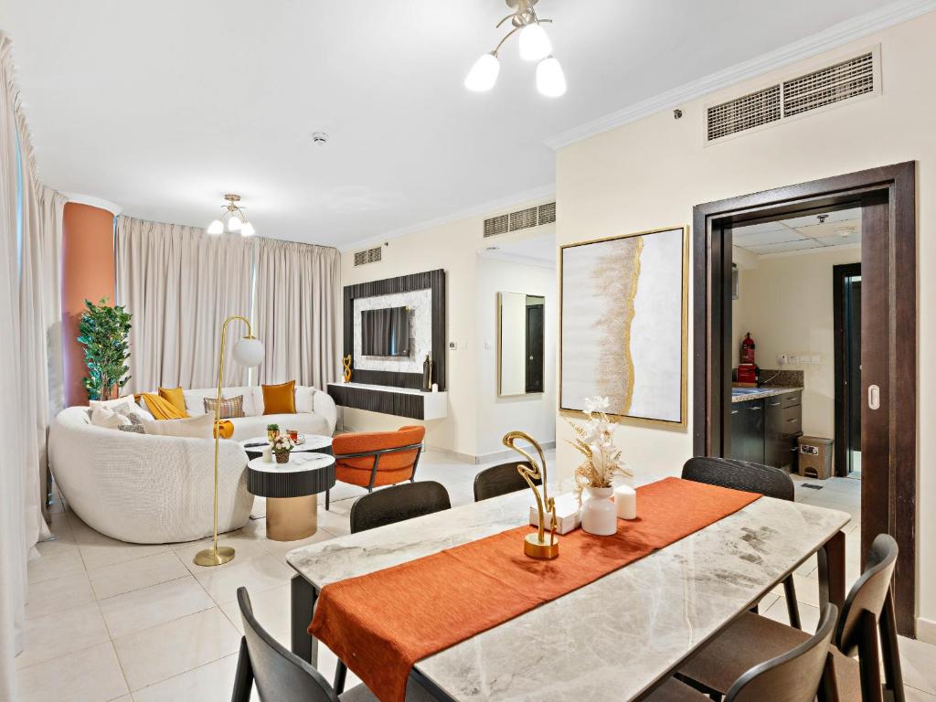 هتل چارمین اند ویبرنت وان بیدروم این مارینا کی - Charming & Vibrant 1Bedroom In Marina Quay