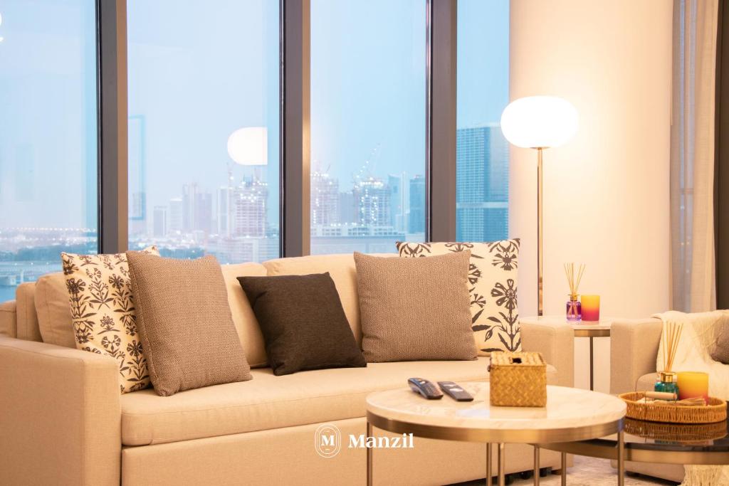 هتل منزل - 2BR آپارتمان در امارات بیچ فرانت با بیچ و مارینا اکسس - Manzil - 2BR Apartment in Emaar Beachfront with Beach & Marina Access