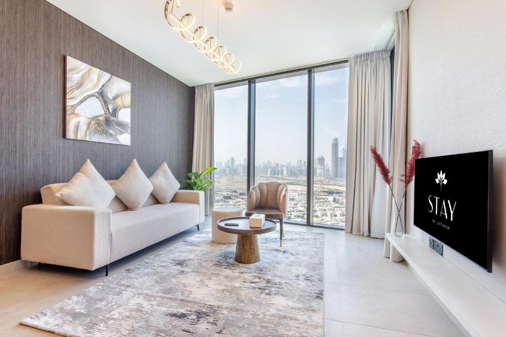 هتل استی بای لاتینم لاکچری وان بی آر هالی دی هوم WG2413 نیئر برج خلیفه - STAY BY LATINEM Luxury 1BR Holiday Home WG2413 near Burj Khalifa