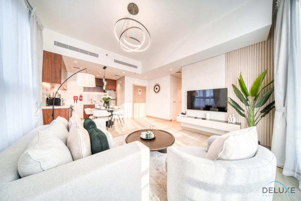 هتل مگنیفیستنت 2بی آر ات لا ووایل جومیرا بای دیلاکس هالیدی هومز - Magnificent 2BR at La Voile Jumeirah by Deluxe Holiday Homes