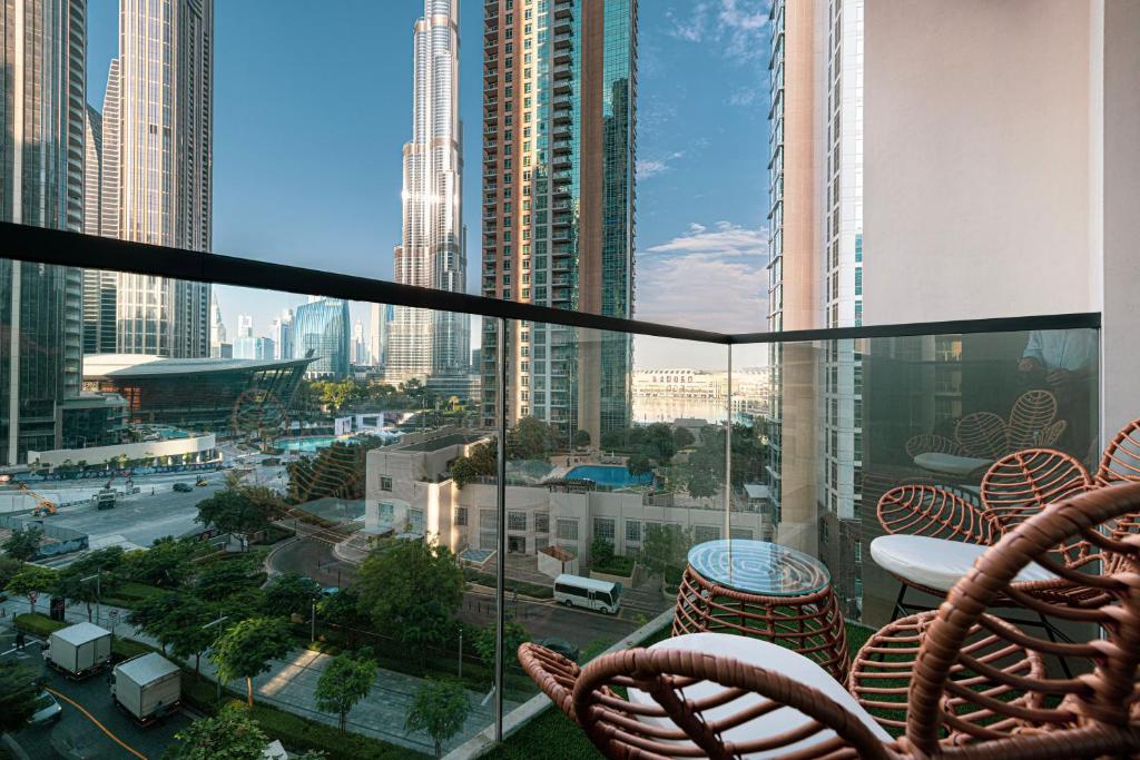 هتل مگنیفیسنت 2 بی آر برج خلیفه اند فونتن ویو - Magnificent 2BR Burj Khalifa and Fountain View