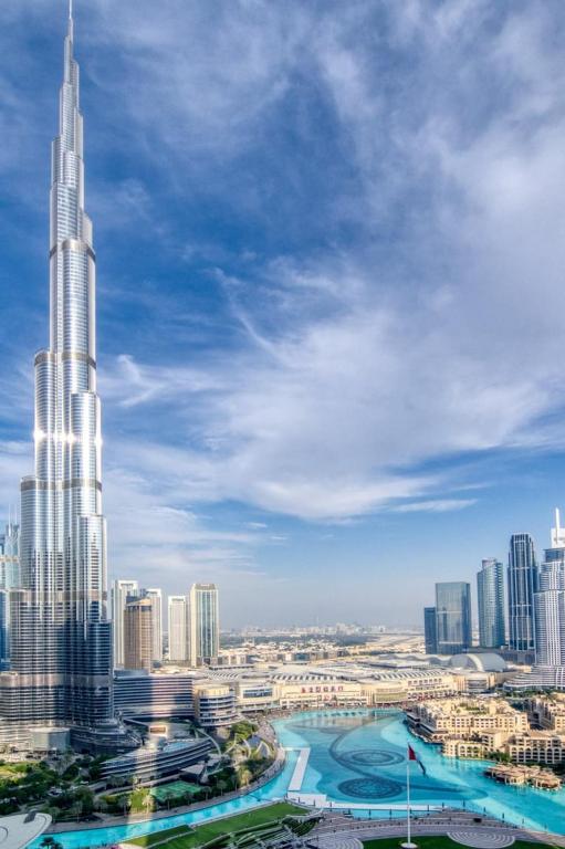 هتل گست ردی - رفیگیو ناز التوراس کام ویستا پارا او برج خلیفه - GuestReady - Refúgio nas alturas com vista para o Burj Khalifa