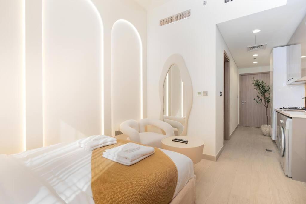 هتل استودیو 12 مین فرام برج خلیفه - آزیزی ریویرا 32 - دبی - Studio 12min from Burj Khalifa - Azizi Riviera 32 - Dubai