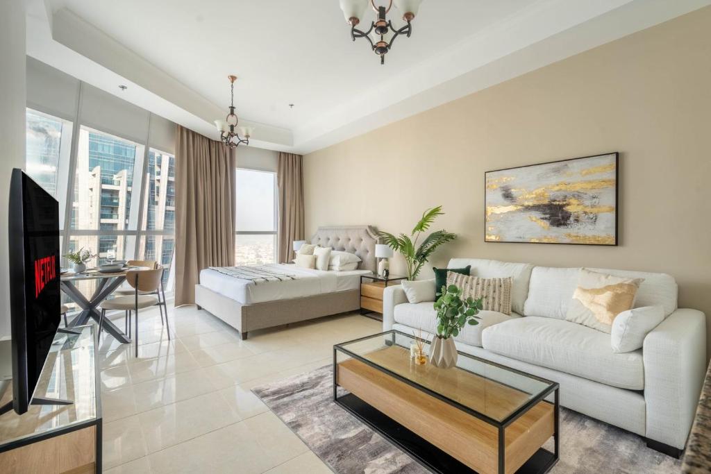 هتل گست رادی - اسکای های استایل این بیزنس بی - GuestReady - Sky-High Style in Business Bay