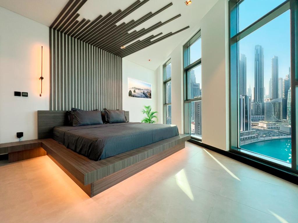 هتل اسکلاسیو 1BR فول برج خلیفه ویو - Esclusive 1BR full Burj Khalifa View