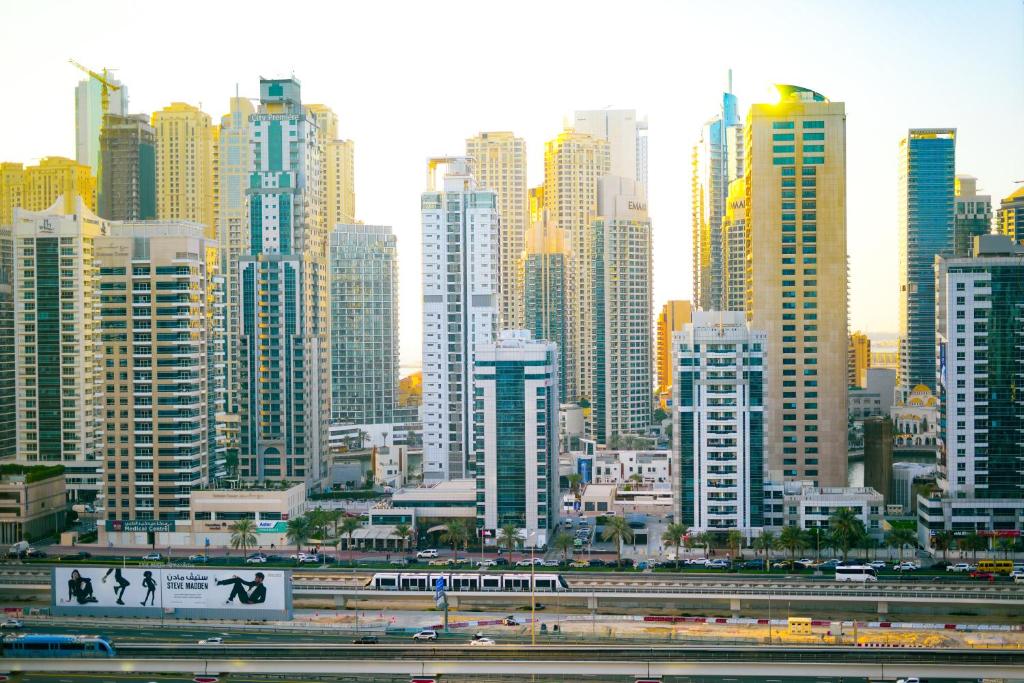 هتل وان بد روم آپارتمان اَت مَگ214 جِی ال تی بای اَنگ وی وی کَیشِن هومز - One Bedroom Apartment at MAG214 JLT by ANW Vacation Homes