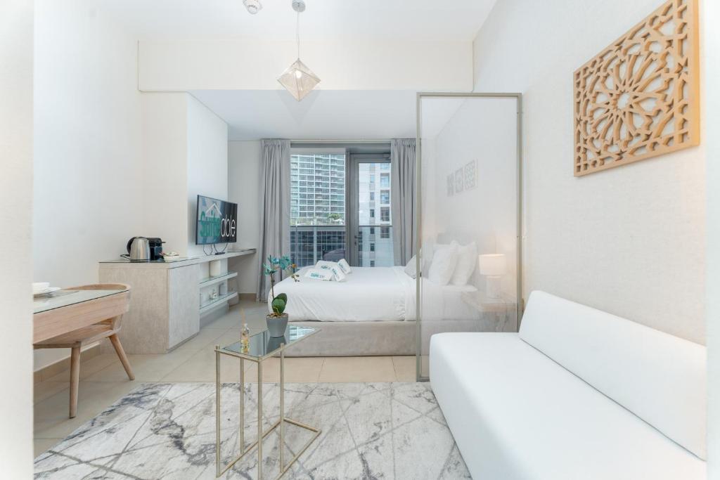 هتل هومی استودیو این اسپارکل تاور جی بی آر بای سوئیته بل - Homely Studio in Sparkle Tower JBR by Suiteable