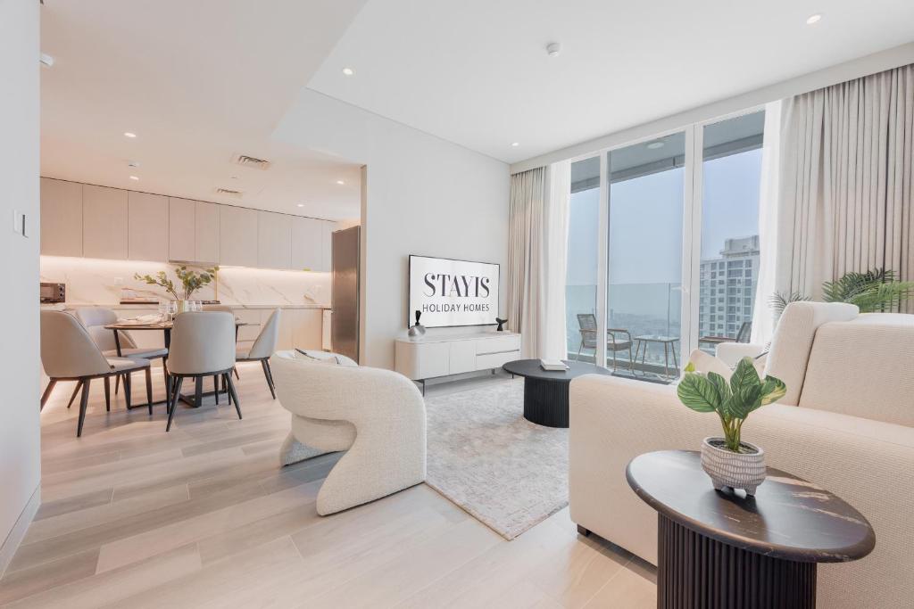 هتل استییس - اولترا لاکژریس 2 بی آر آپارتمان ویت اوشن اند مارینا ویو - Stayis - Ultra Luxurious 2 BR Apartment with Ocean and Marina View