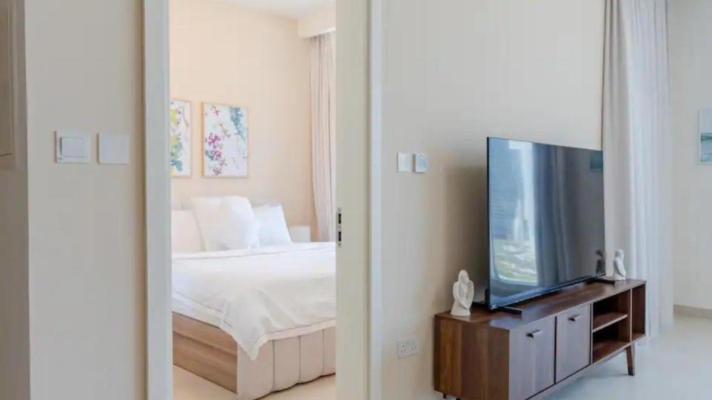 هتل دریمی 1BR در بریجز تاور ریم با فری پارکینگ B2 - Dreamy 1BR at Bridges Tower Reem with Free Parking B2