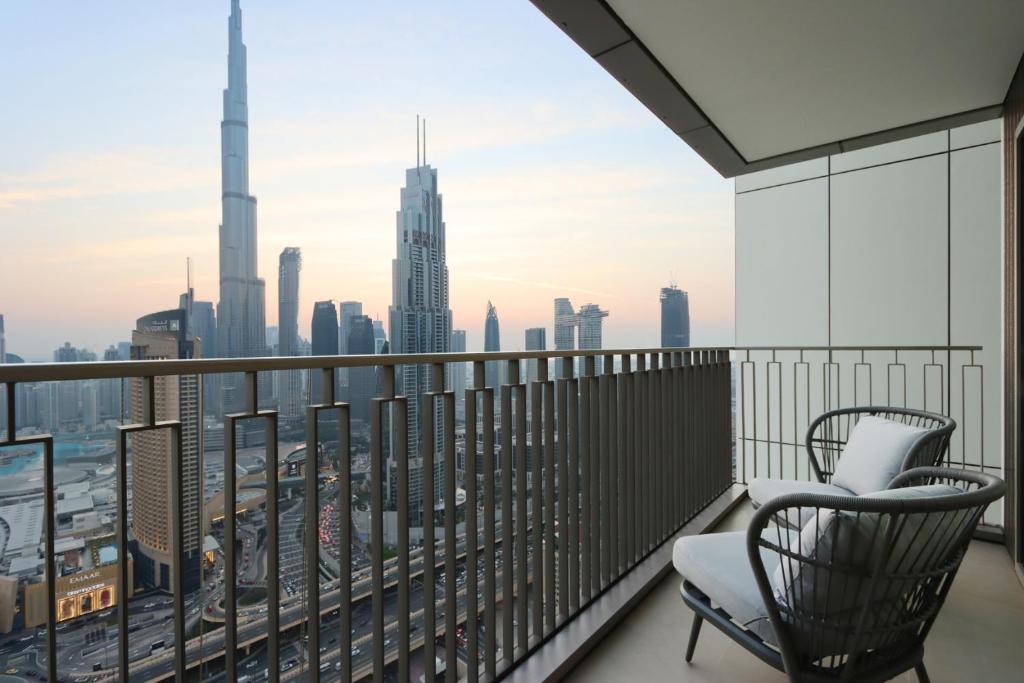 هتل لیونبی ان بی - الگان 3+1 و/ بورج ویو، نِر دبی مال - Livbnb - Elegant 3+1 w/ Burj View, near Dubai Mall