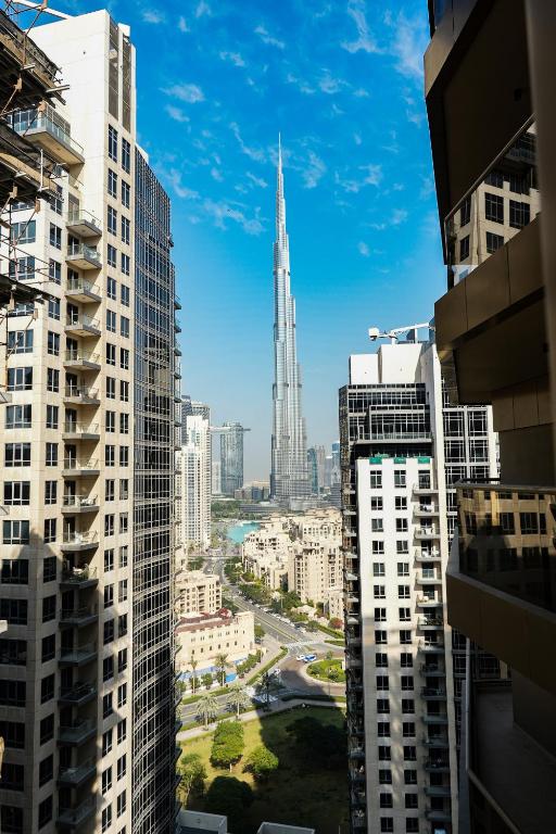 هتل استودیو ات الیت داون‌تاون ریزیدنس 1 دبی ویت برج خلیفه ویو بای ای ان دبلیو ویکیشن هومز - Studio at Elite Downtown Residence 1 Dubai with Burj Khalifa View By ANW Vacation Homes