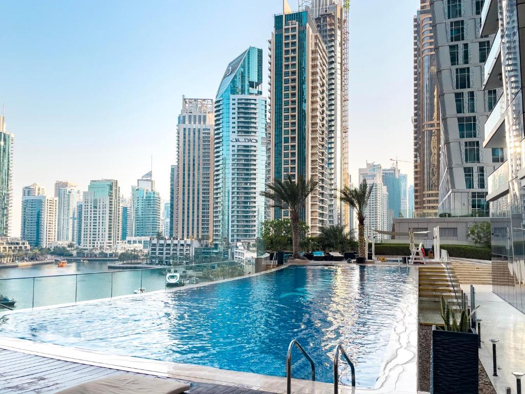 هتل اوربن ریتریت: سی ویو آپارتمان این دبی مارینا - Urban Retreat: Sea View Apartment in Dubai Marina