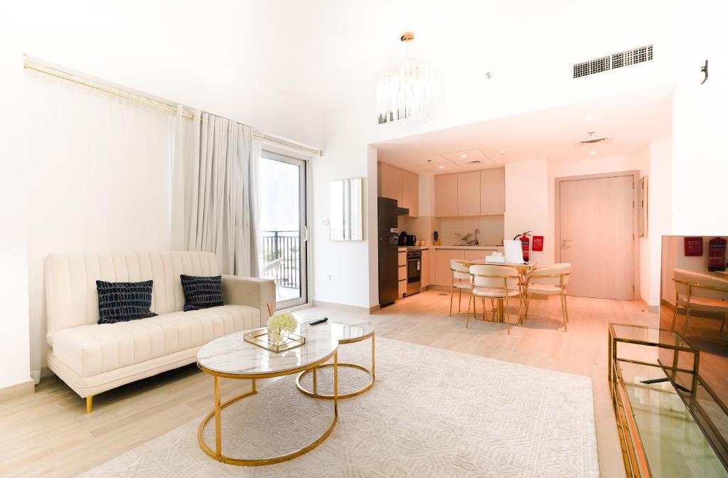 هتل پرایوت 1 بی آر این یاس واترزدج - 5 مین تو زاید ایرپورت 302 وی ای 3 - Private 1BR in Yas Water'sEdge-5minstoZayedAirport302WE3