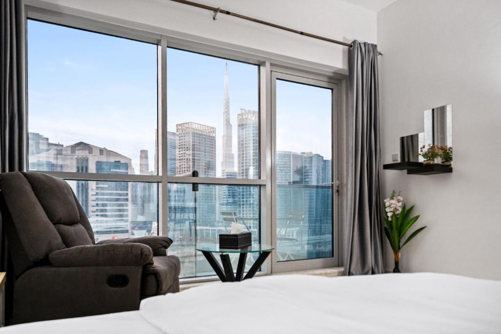 هتل استایلیش آپارتمان ویت برج ویو - Stylish Apartment With Burj View