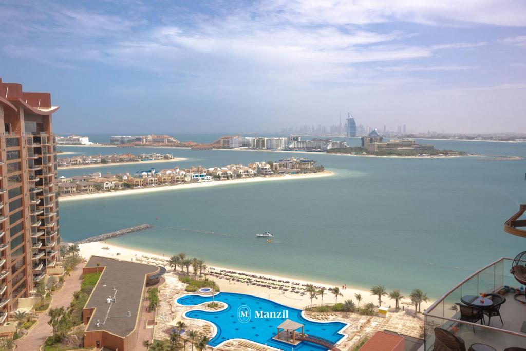هتل منزیل - 3 بی آر در پام جمیرا با دسترسی به ساحل خصوصی و ویوی دریا - Manzil - 3BR in Palm Jumeirah with Private Beach Access & Sea View