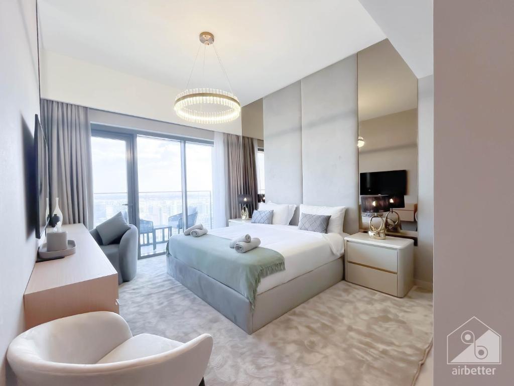 هتل لاکچری برج رویال آپت بالکنی و بریتکینگ ویو - Luxury Burj Royale Apt balcony & Breathtaking View