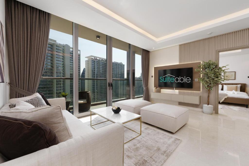 هتل بیزنس بی اکسکوزیت لیوینگ اکسپریس-سویتیبل - Business Bay Exquisite Living Experience-Suiteable