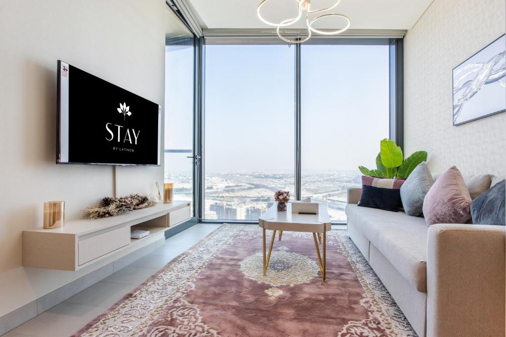 هتل استی بای لتینم لاکچری 1 بی آر هالیدِی هوم و 3406 نِیر برج خلیفه - STAY BY LATINEM Luxury 1BR Holiday Home W3406 near Burj Khalifa