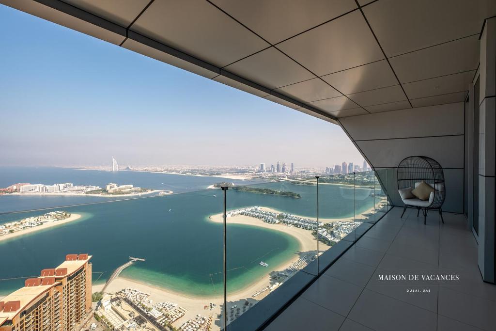 هتل هایست پالم جمیرا اسکای لاین ویو 2 بدروم - Highest Palm Jumeirah Skyline View 2 Bedroom