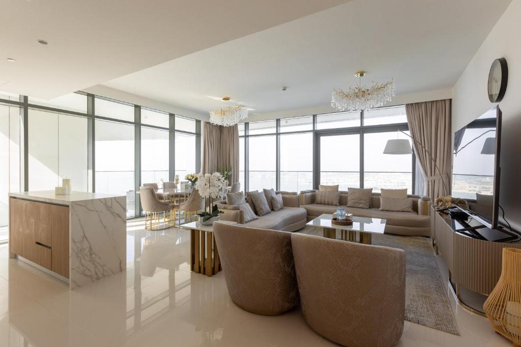 هتل ایمار بیچفرانت بیچ ویستا 3برد آپارتمان - Emaar Beachfront Beach Vista 3bdr apartment