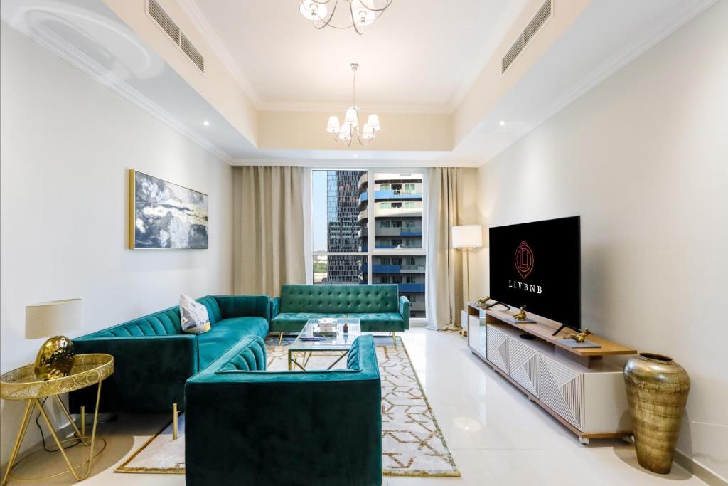 هتل لیون بی ان بی داون تاون سوئیتس - 1 بی آر جرم این دنیا تاور - Livbnb Downtown Suites - 1BR Gem in Dunya Tower