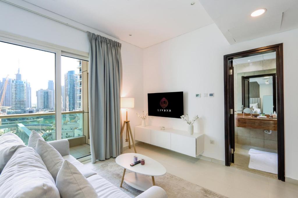 هتل لیو بی ان بی سوئیتز - مدرن استودیو در دبی مارینا - Livbnb Suites - Modern Studio in Dubai Marina