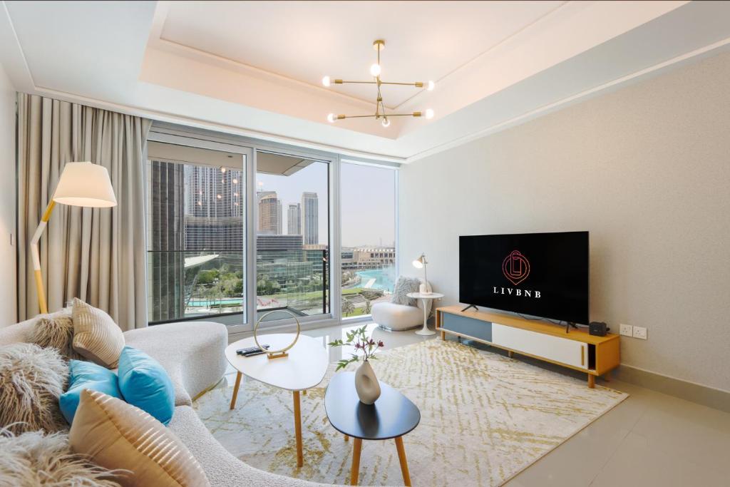 هتل لیو بی ان بی سوئیتس-اسپکتاکولار 2 بی آر برج فونتن ویوز - Livbnb Suites-Spectacular 2BR Burj Fountain Views