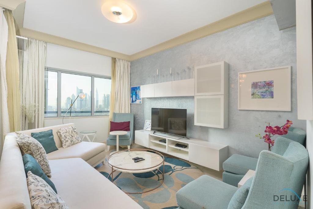 هتل کالم 3بی‌آر این د سکنچرت داونتاون بای دیلاکس هالیدی هومز - Calm 3BR in The Signature Downtown by Deluxe Holiday Homes