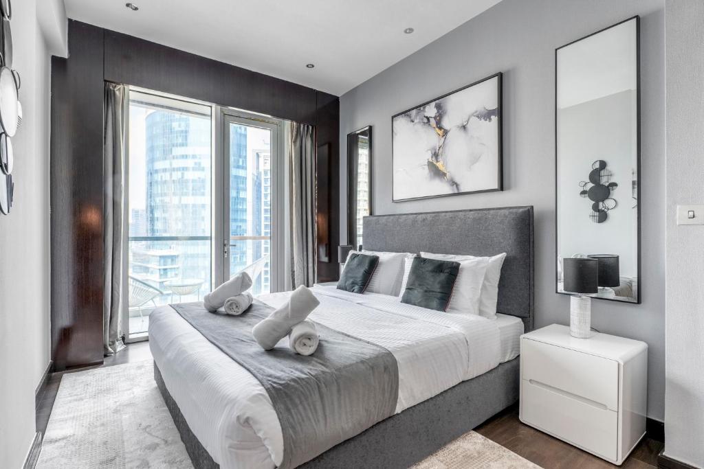 هتل لاکچری داون تاون 1BR - ابورا ریزیدنس تاور - Luxury Downtown 1BR - Ubora Residence Tower