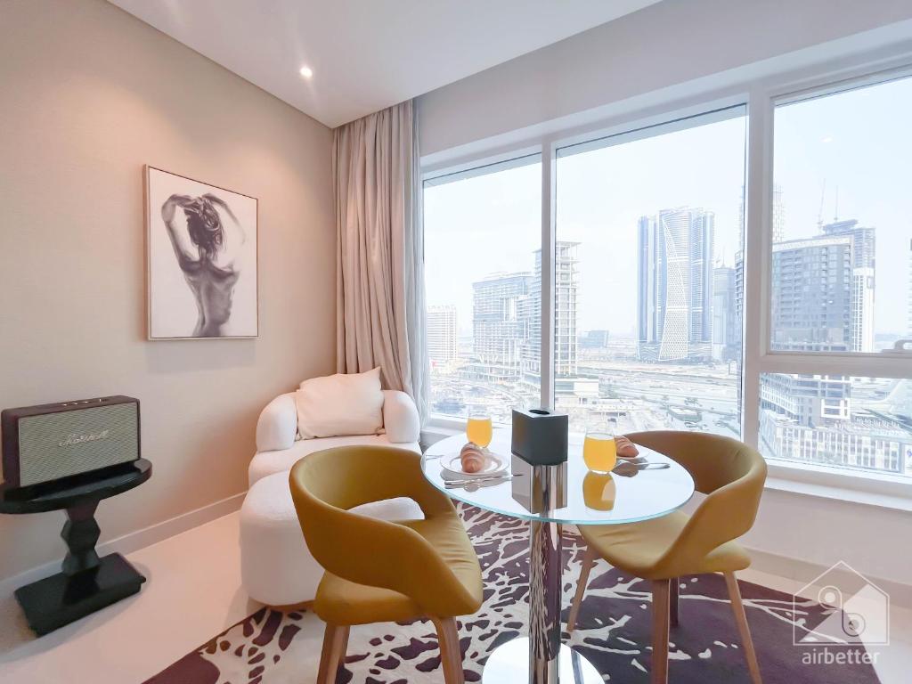 هتل نیو! لاکچری استودیو ویت کانال ویو بیزنس بی - NEW! Luxury Studio with Canal View Business Bay