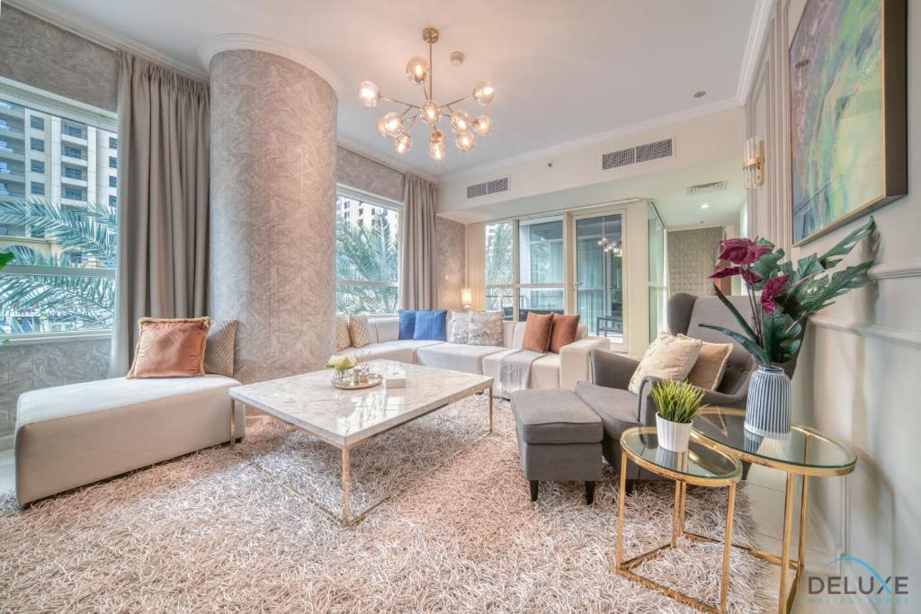 هتل آپیلینگ 2 بی آر ات ال صباح 2 دبی مارینا بای دلاکس هالیدِی هومز - Appealing 2BR at Al Sahab 2 Dubai Marina by Deluxe Holiday Homes