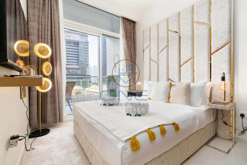 هتل لاکسوریوس 1bd ات ورا ریزیدنسز نیار دبی مال! - Luxurious 1bd at Vera Residences near Dubai mall!