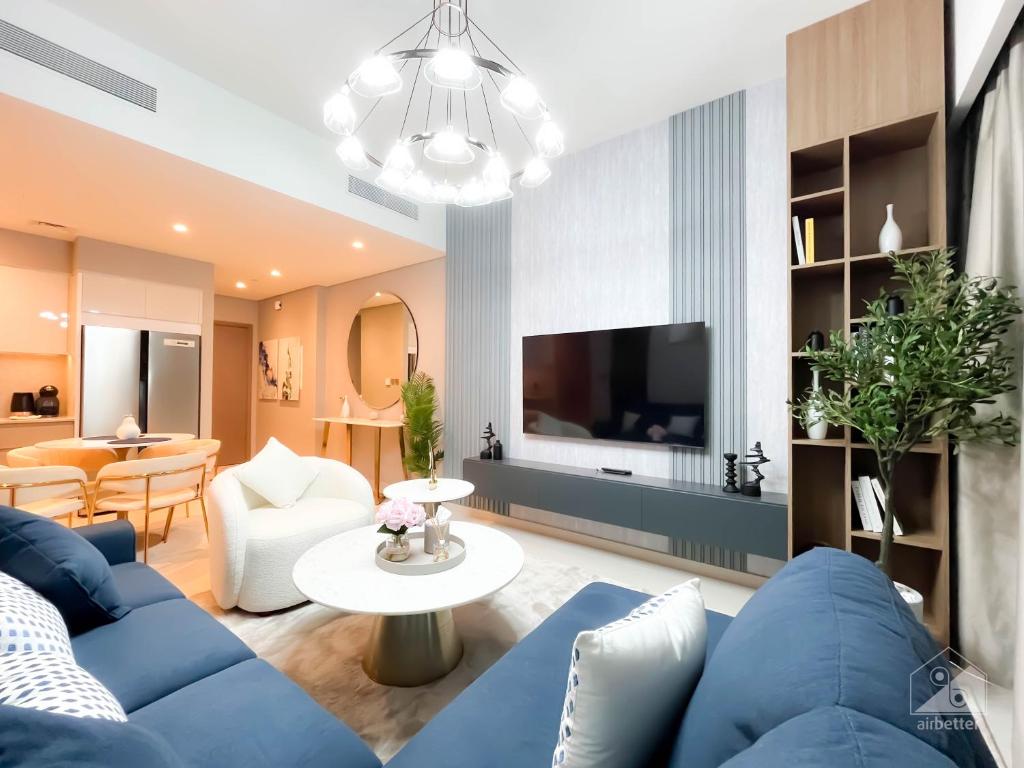 هتل برج رویال لاکچری آپت ویت بالکنی اند ویو - Burj Royal Luxury Apt with Balcony & View