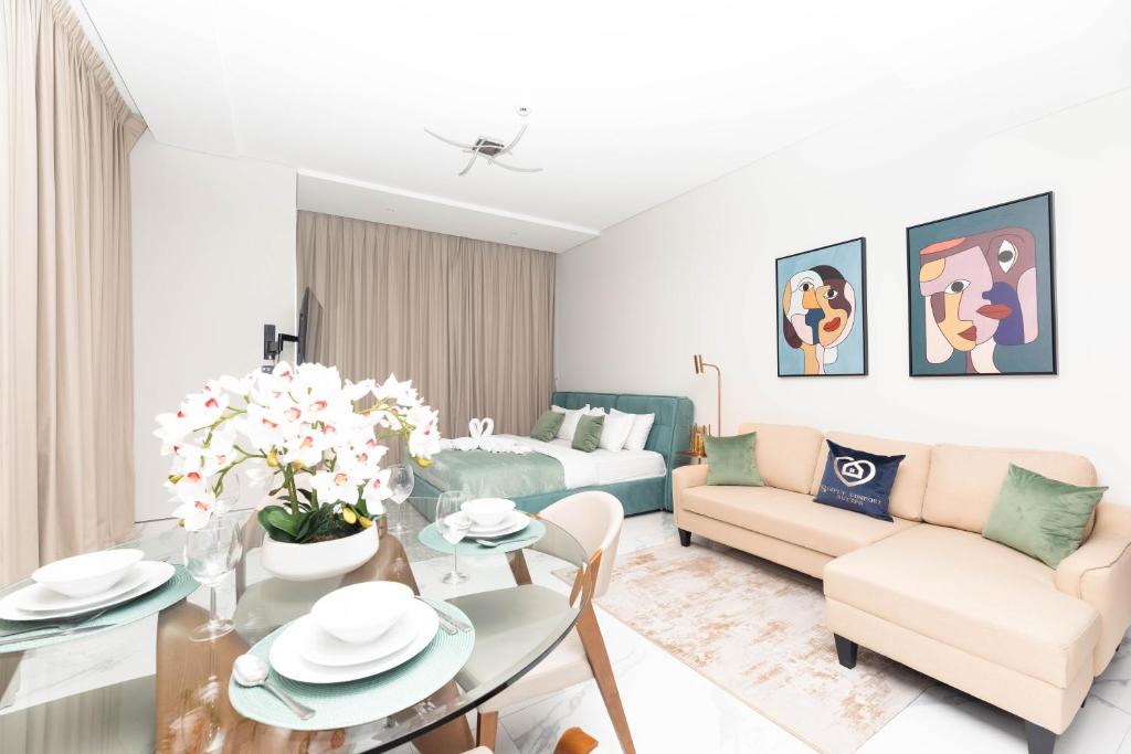 هتل اگلنت استودیو نیئر برج خلیفه اند دبی مال - Elegant Studio near Burj Khalifa and Dubai Mall