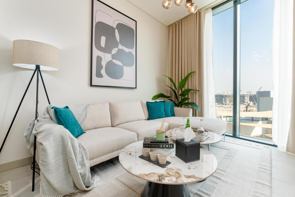 هتل تم - الگان و فرنشد آپارتمان در صبه ویوز - Tamm - Elegant and Furnished Apartment in Sobha Waves