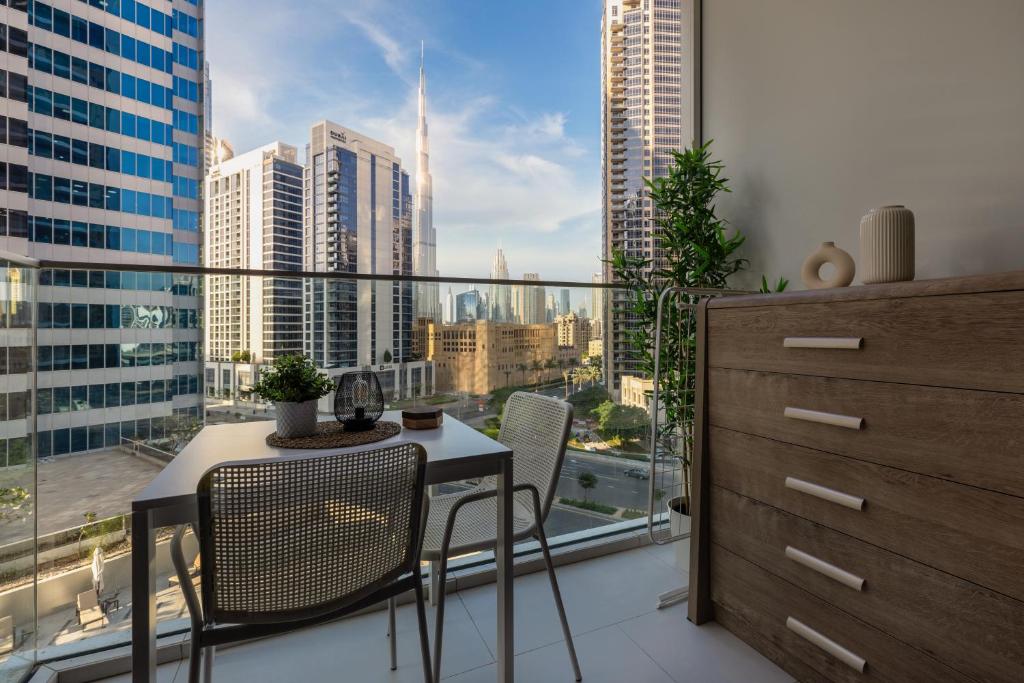 هتل مزون پریوه - پرمیوم استودیو ویت برج خلیفه ویو - Maison Privee - Premium Studio with Burj Khalifa View
