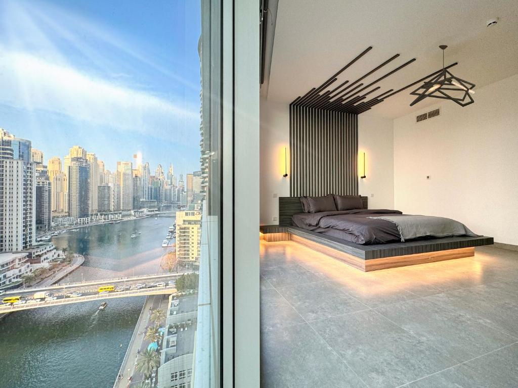 هتل الگانته 1 بی آر مارینا ویو استلا ماریس جی بی آر د واک - Elegante 1BR Marina View Stella Maris JBR The Walk