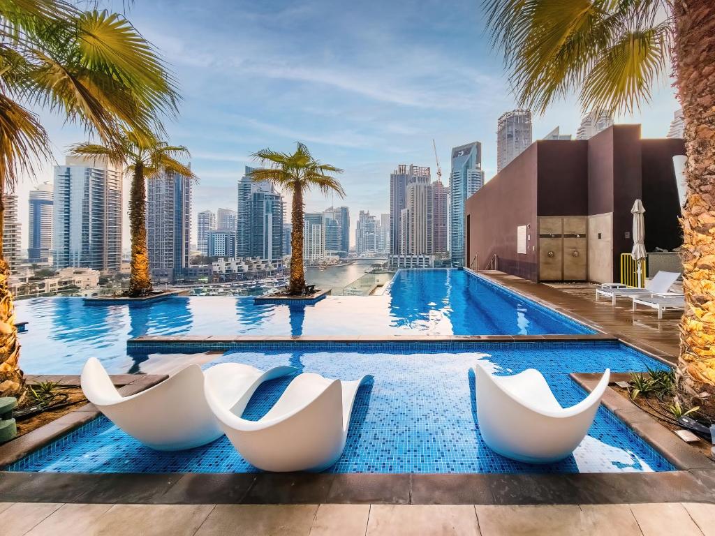هتل امیزینگ 1 بی دی این مارینا گیت 2 دبی مارینا - Amazing 1 BD in Marina Gate 2 Dubai Marina