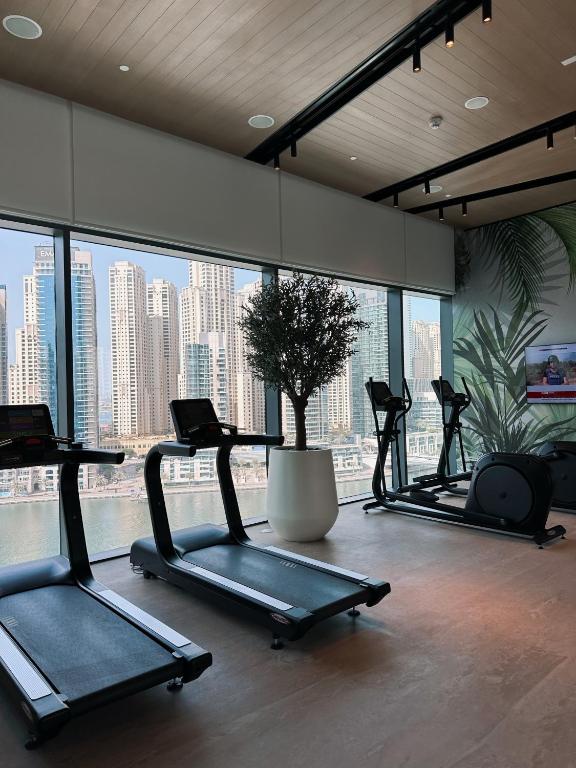 هتل استایلیش 1-بی‌دی‌آر این پریمیوم نیو بیلدینگ دبی مارینا - Stylish 1-BDR in premium new building Dubai Marina