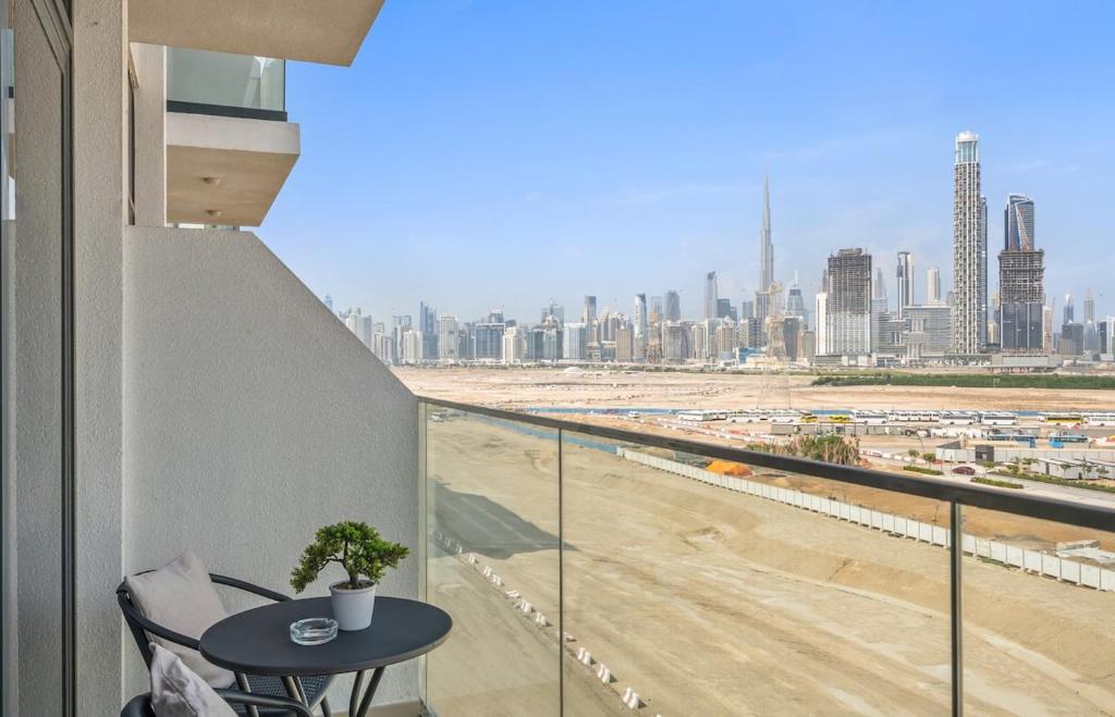 هتل استودیو و با برج‌خلیفه‌ویو در ریویرا نزدیک داون‌تاون - Studio w/ BurjKhalifaView in Riviera near Downtown