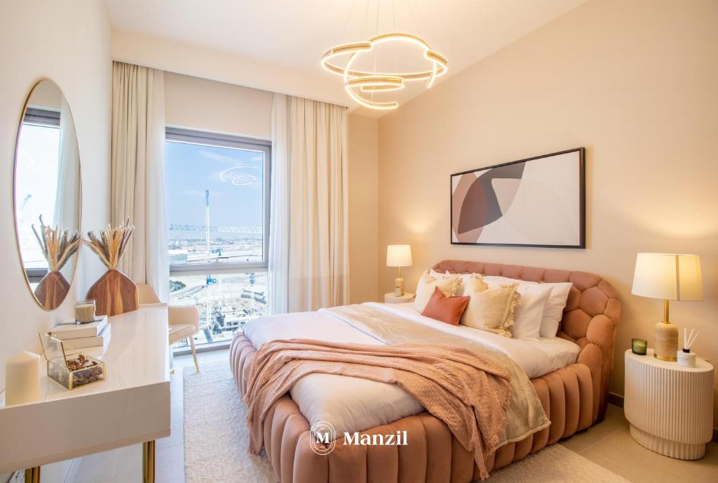 هتل منزیل - اسلیک 1بی‌آر هوم این دبی کریک ویت بیچ و مارینا اکسس - Manzil - Sleek 1BR Home in Dubai Creek with Beach & Marina Access