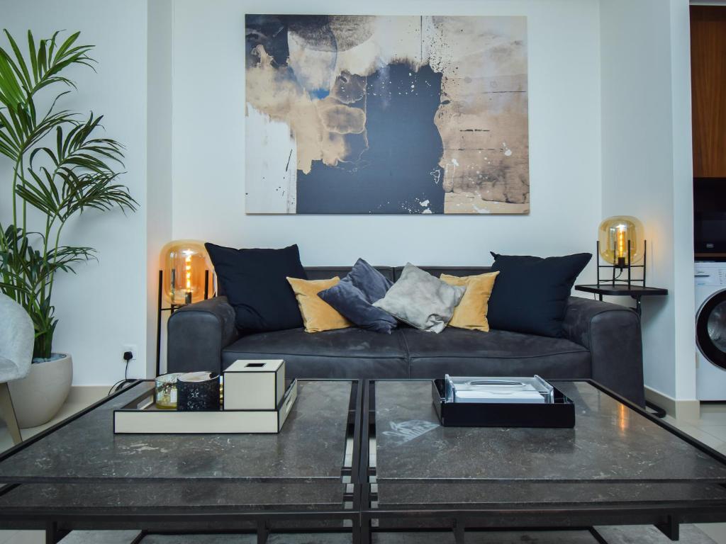 هتل لاگژوریس 1 بی آر بولیوارد پوینت دبی مال اکسس - Luxurious 1 BR Boulevard Point Dubai Mall access