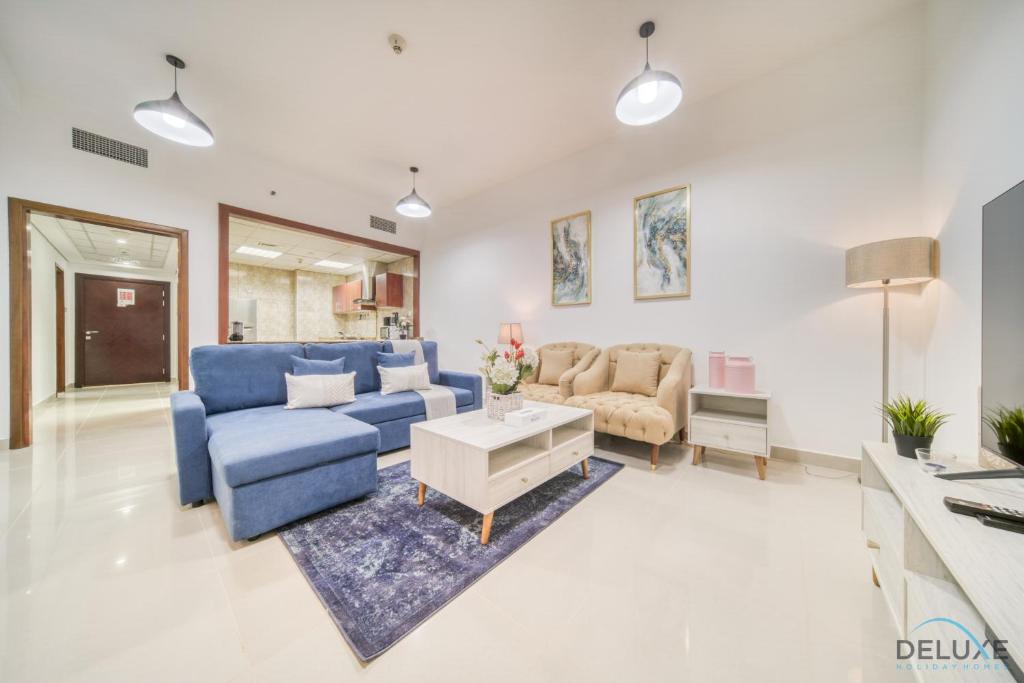 هتل اسپیشس وان بی آر ات مارینا پینکل دبی مارینا بای دلاکس هالیدی هومز - Spacious 1BR at Marina Pinnacle Dubai Marina by Deluxe Holiday Homes